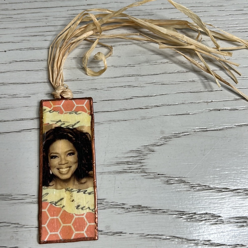 Oprah Winfrey Brass Bookmsrk